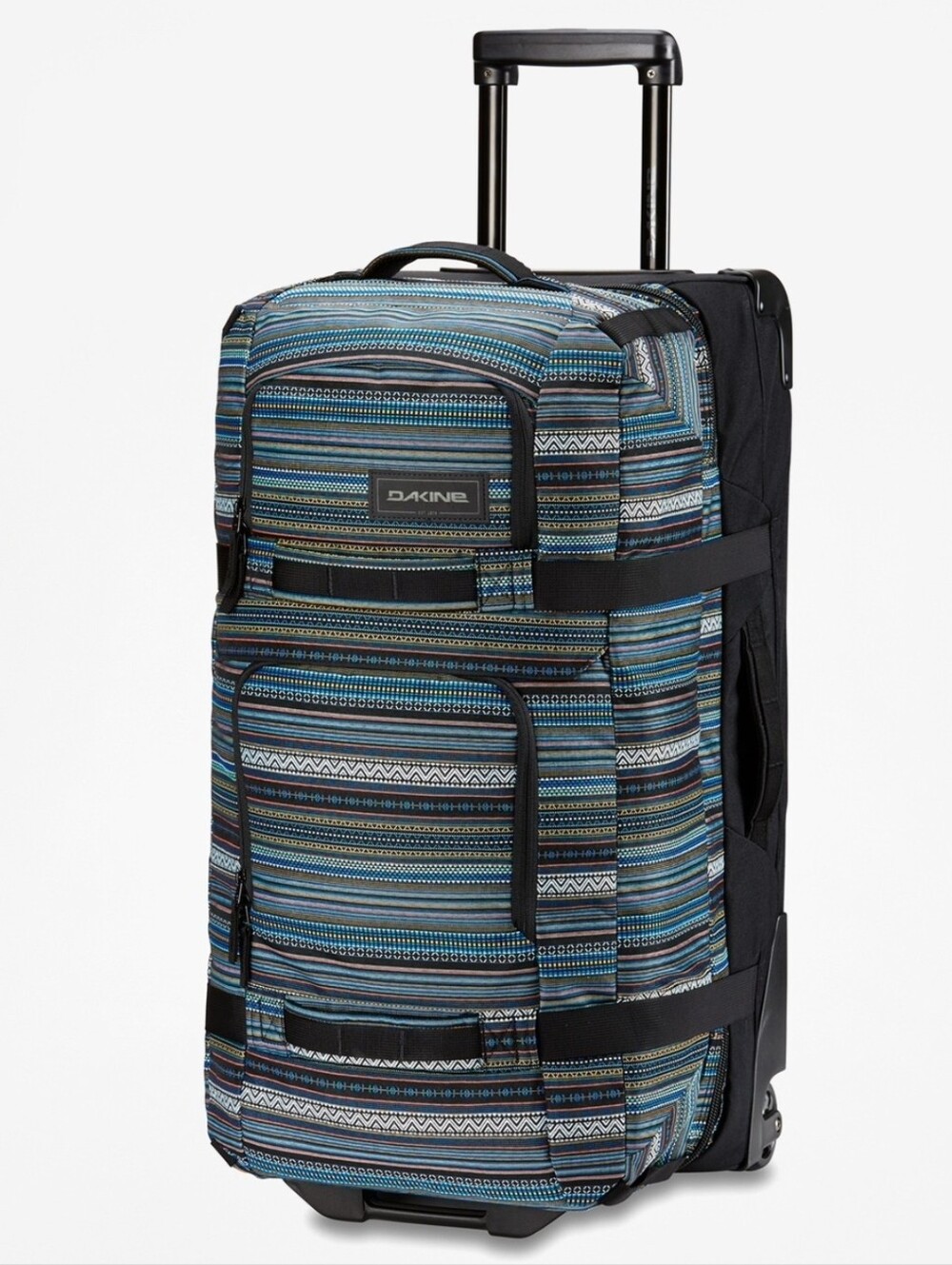 Dakine Split Roller 85L Luggage travel wheeled bag stripped Cortez pattern rare